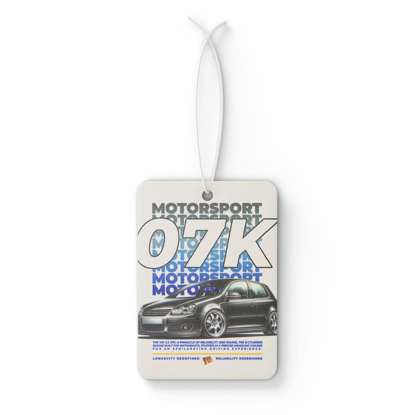 07K Motorsport Car Air Freshener Hatch