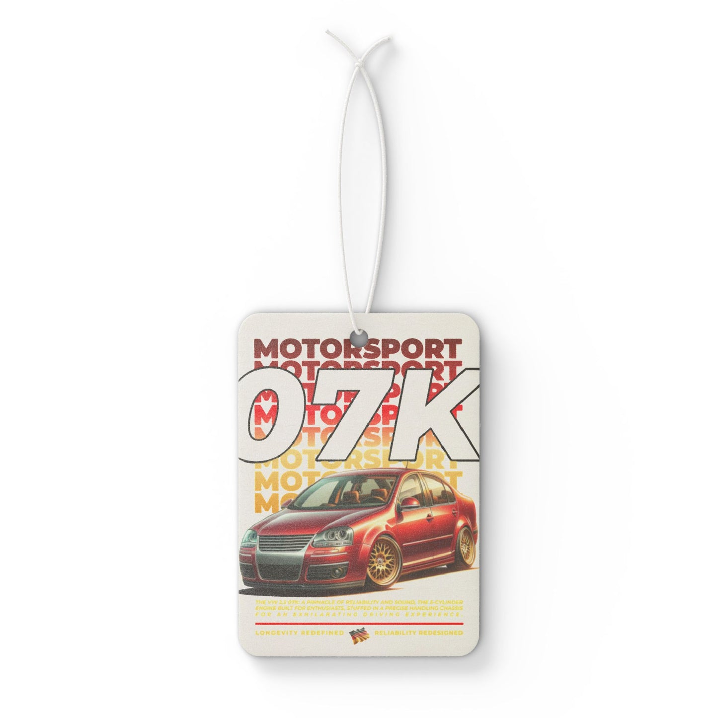07K Motorsport Car Air Freshener Sedan