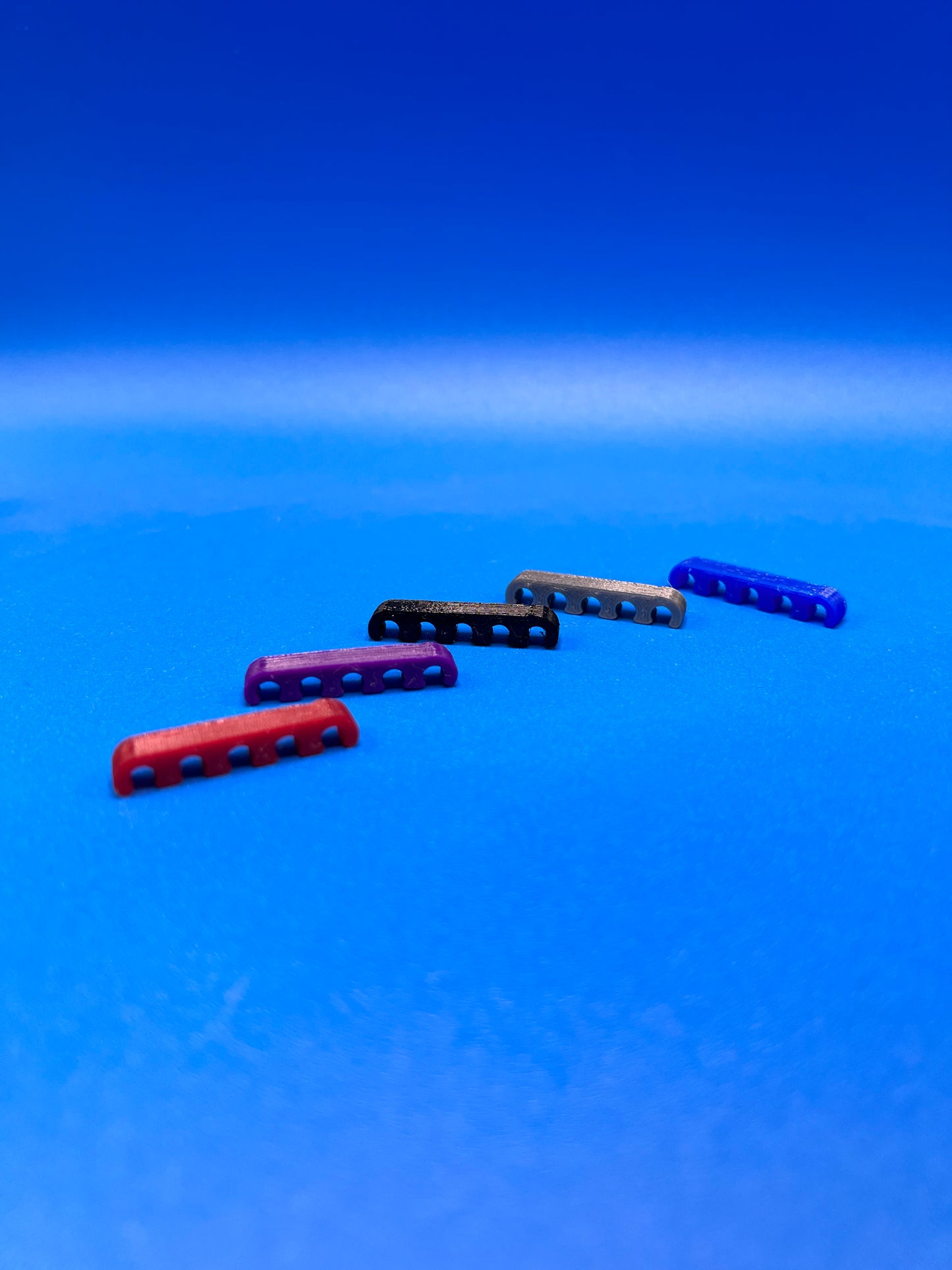 Cable Management Wire Comb for 14 GAUGE Wire | 3 or 5 Wire Slots | For RC car ESC | 2 Included in Package! | Drift Car | Racecar | Buggy |