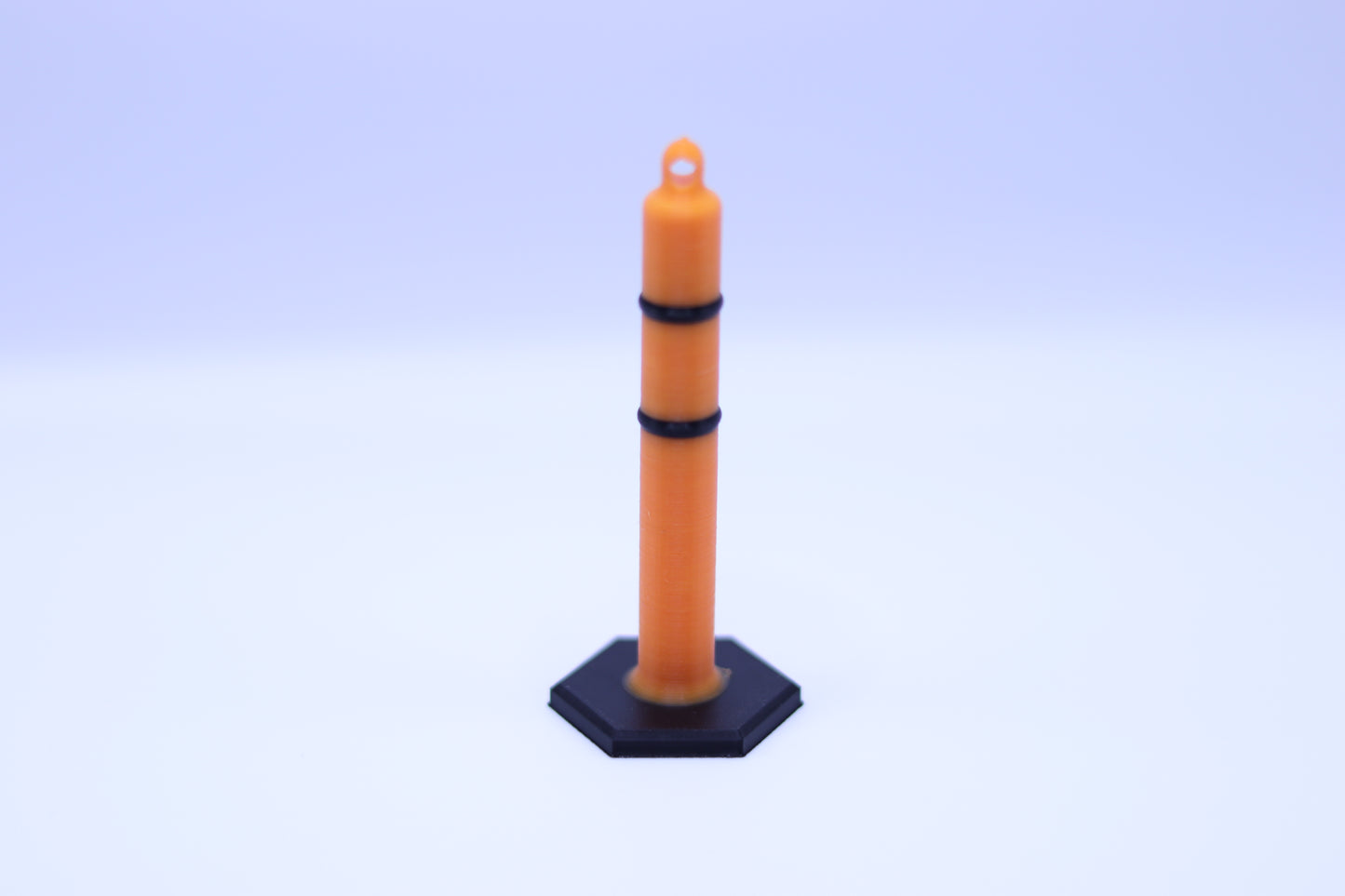 Scale Traffic Parking Bollard | 1:10 Scale | Delineator | 3D Printed | RC Drift Car | Rock Crawler | Scale Garage | Traffic Cone | 5 Pieces