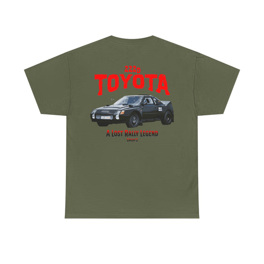 Toyota 222D "A Lost Rally Legend" Group B Graphic Tee FAN ART