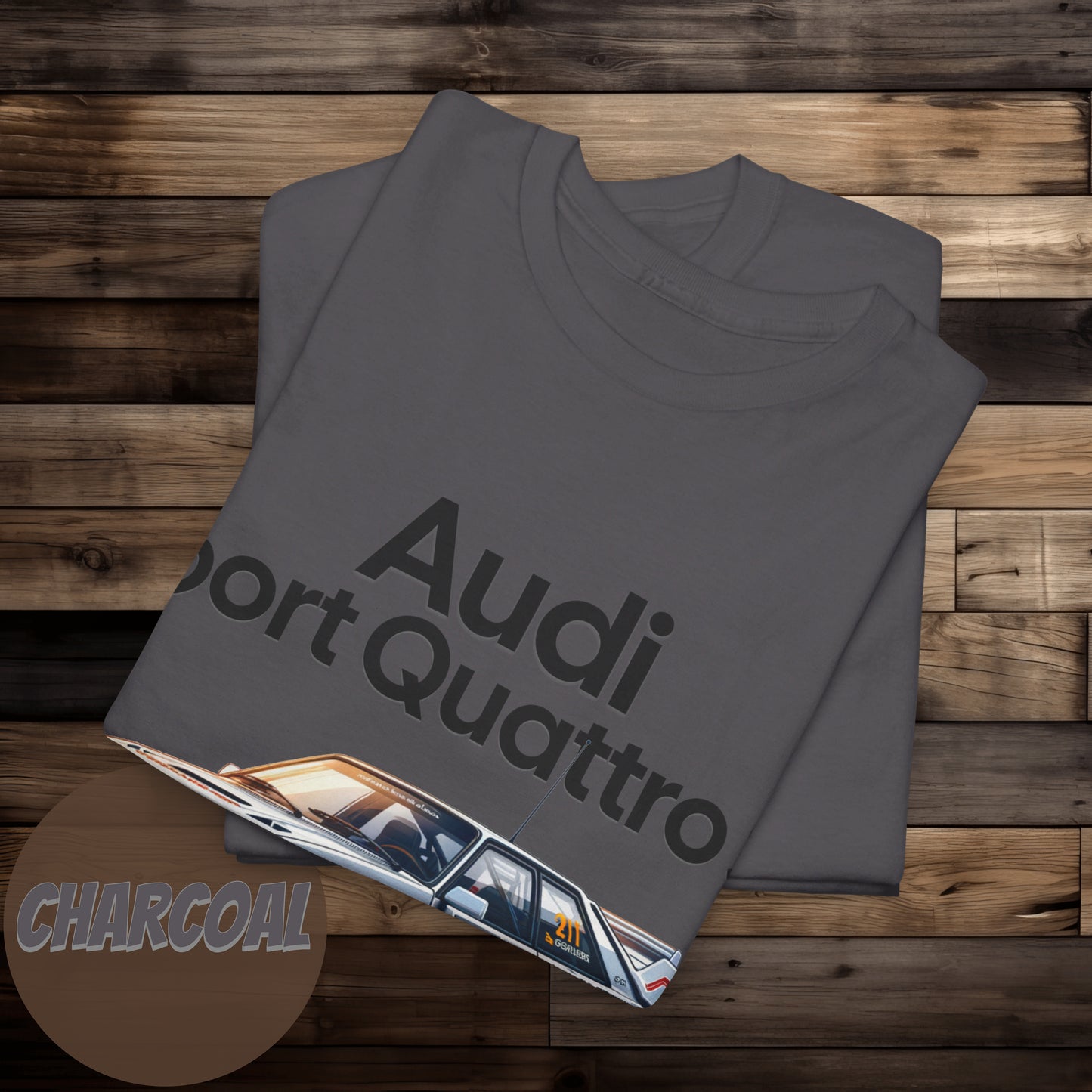 Audi Sport Quattro S1 dShirt | All Hail the King Group B Rally Graphic Tee